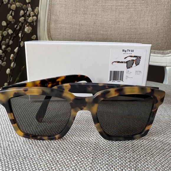 Westward Leaning Big TV 02 Tortoise Shell Sunglasses - Picture 1 of 8